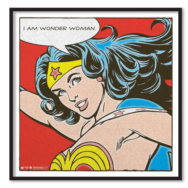 I Am Wonder Woman Poster 50x50