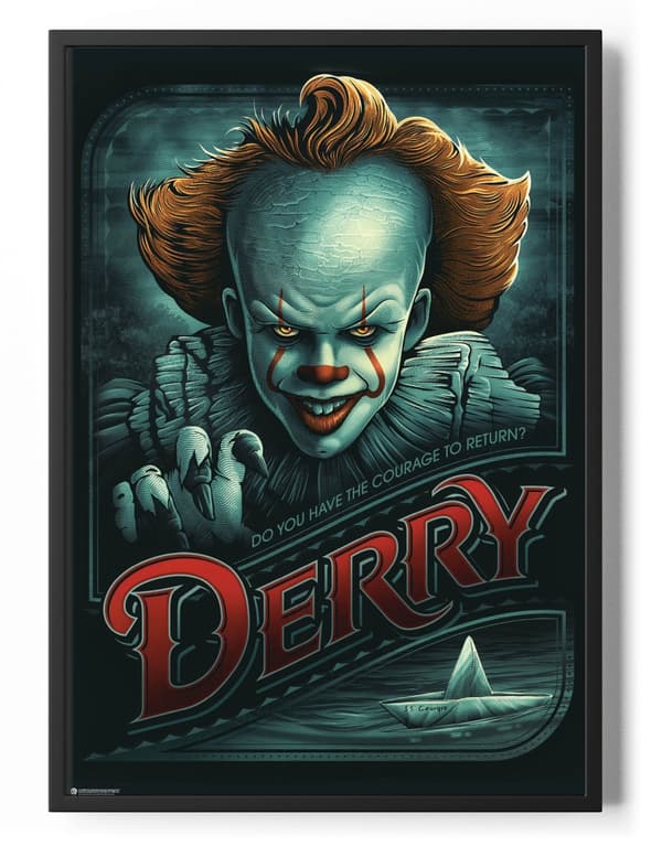 IT - Courage To Return To Derry Poster 50x70