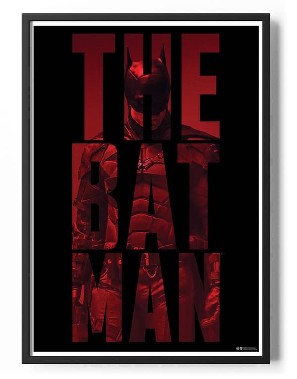 The Batman Stacked Poster 50x70