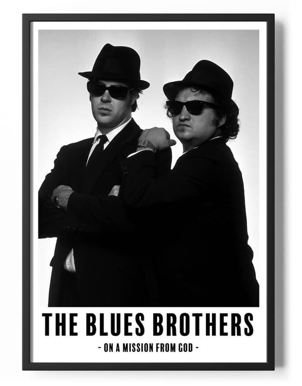 On A Mission From God Poster 50x70