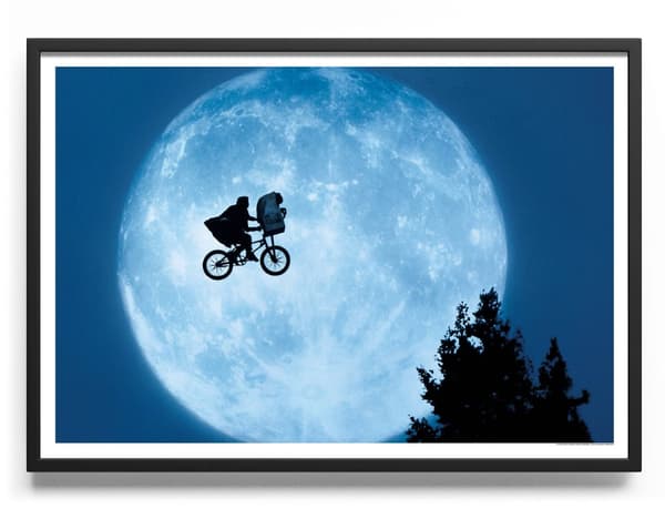 E.T. Moon Scene Poster 50x70