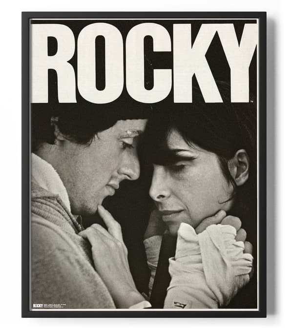 Rocky & Adrian Vintage Poster 50x40
