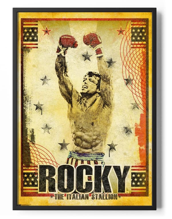 Rocky - The Italian Stallion Poster 50x70