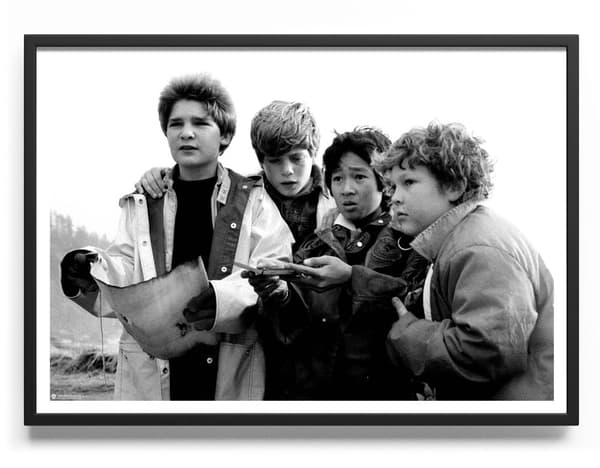 Classic Goonies BW Photo Poster 50x70