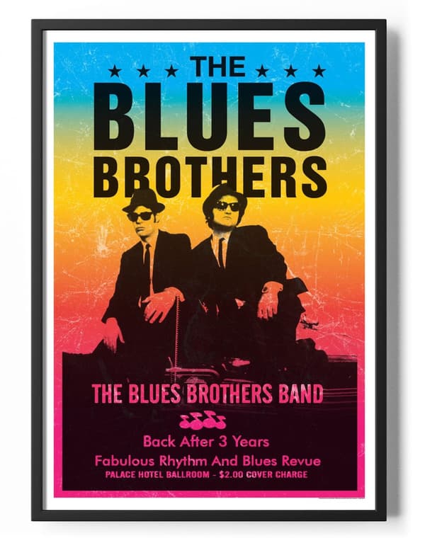 The Blues Brothers Band Poster 50x70