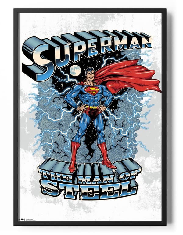 Man Of Steel Poster 50x70