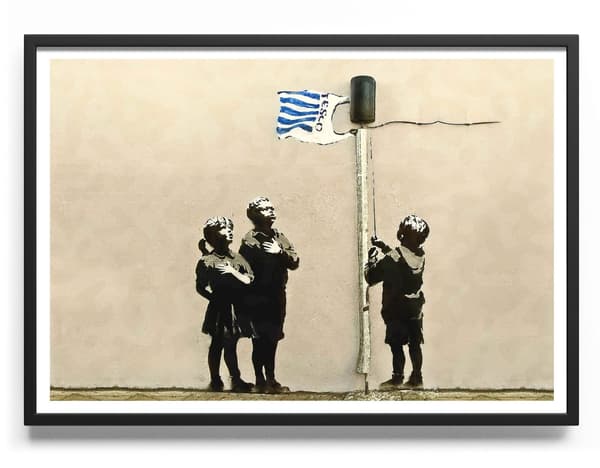 Banksy Tesco Poster 50x70