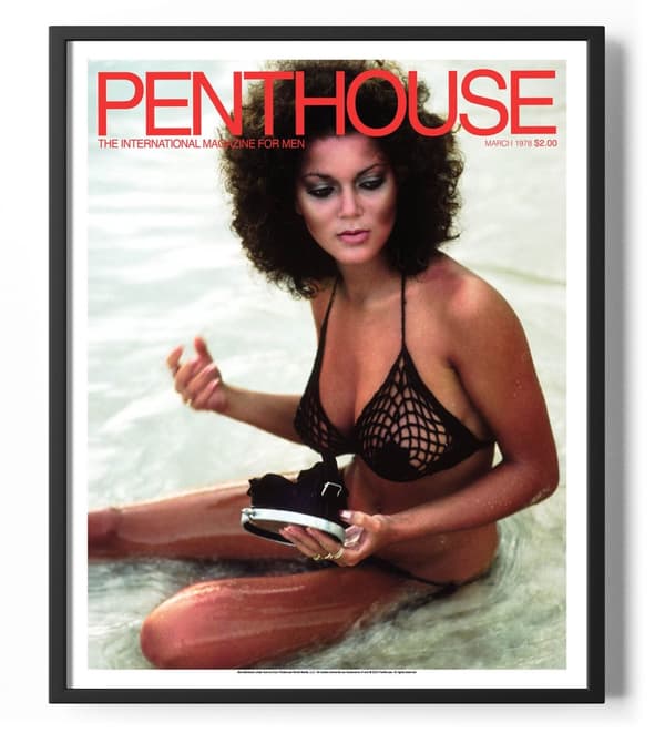 Penthouse Magazine March 1978 Cover Poster 50x40