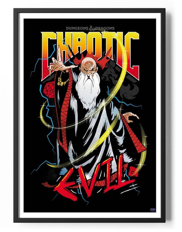Dungeons & Dragons - Chaotic Evil Poster 50x70