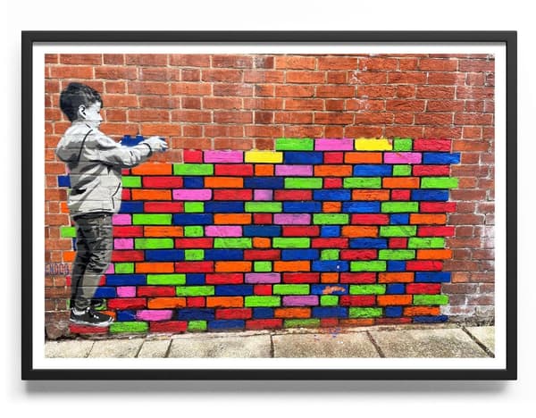 The Brick Wall Poster 50x70