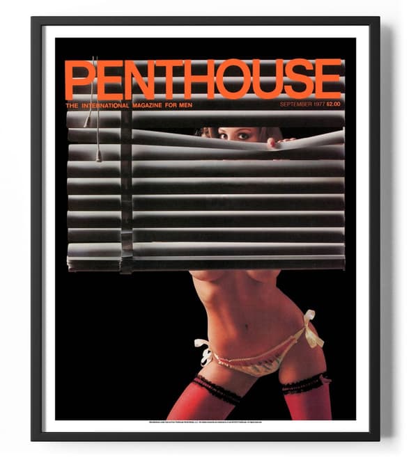 Penthouse Magazine September 1977 Cover Poster 50x40