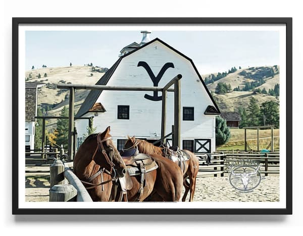 Yellowstone - Ranch Oil Painting Poster 50x70
