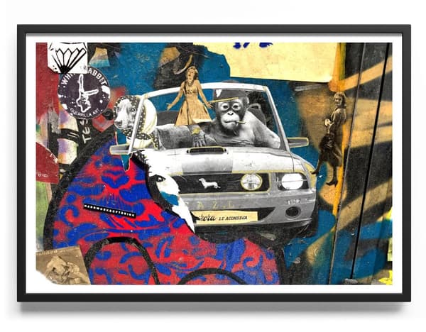 Guerrilla Art Poster 50x70