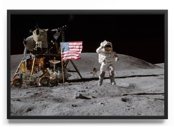 John Young On The Moon