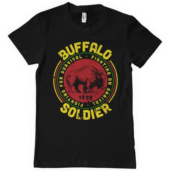 Buffalo Soldier 1978 T-Shirt Black XX-Large