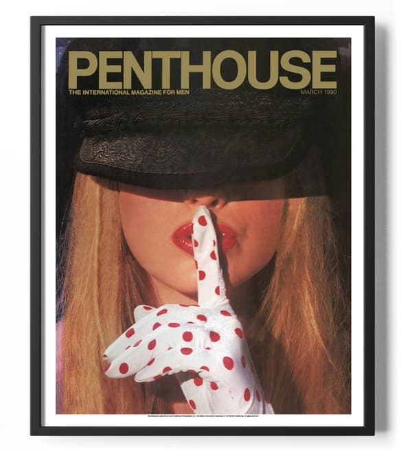 Penthouse Magazine March 1990 Cover Poster 50x40