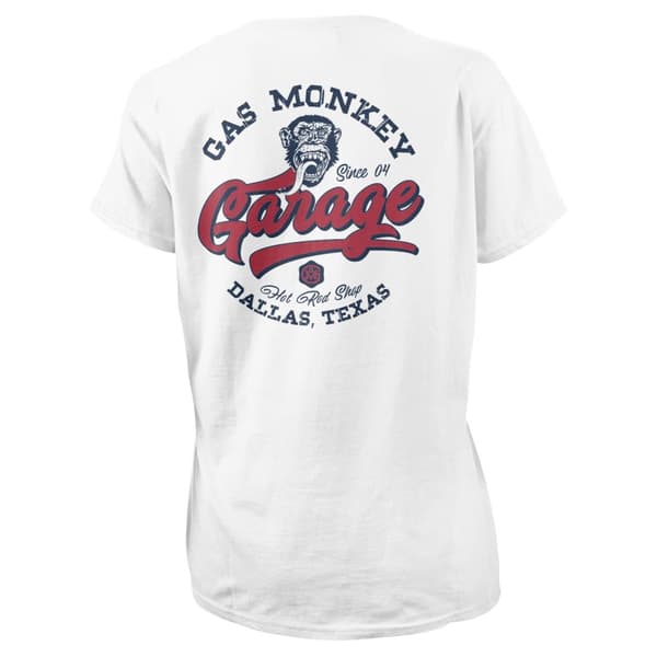 GMG Hot Rod Shop Logo Girly Tee