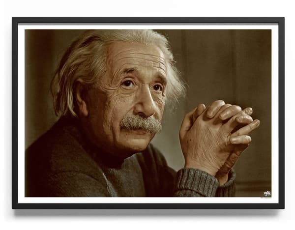 Thinking Albert Poster 50x70