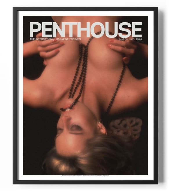 Penthouse Magazine March 1983 Cover Poster 50x40
