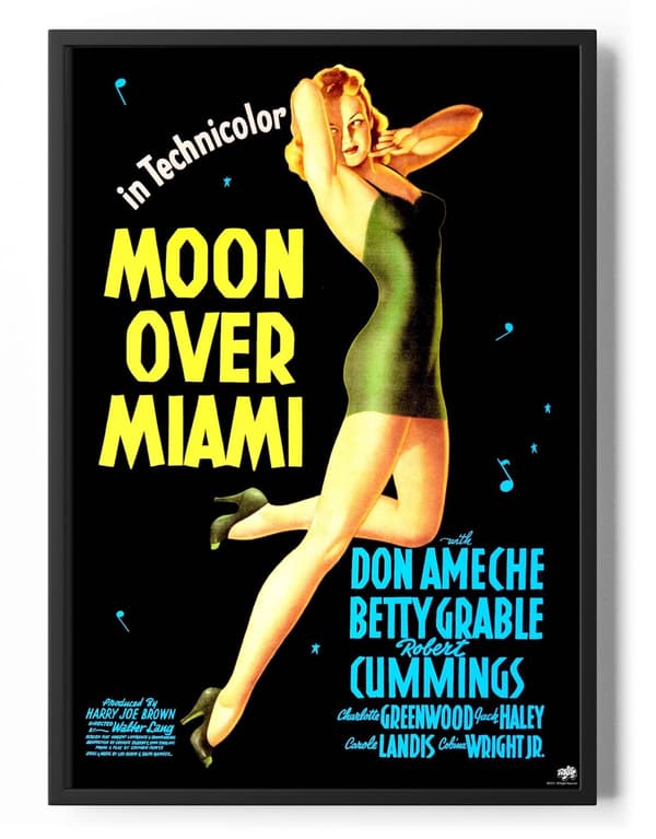 Moon Over Miami Movie Poster