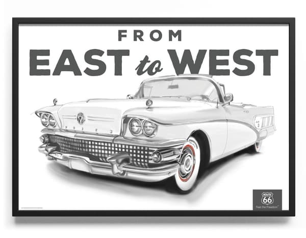 From East To West 50x70