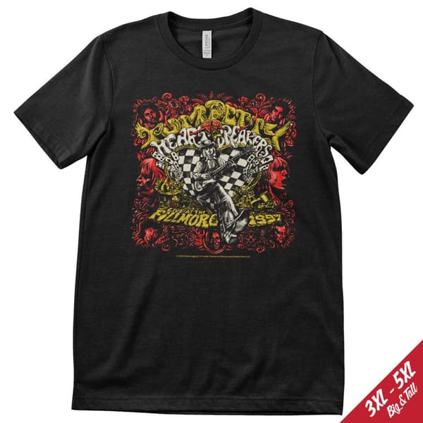 Top Petty - Live From The Filmore Big & Tall T-Shirt