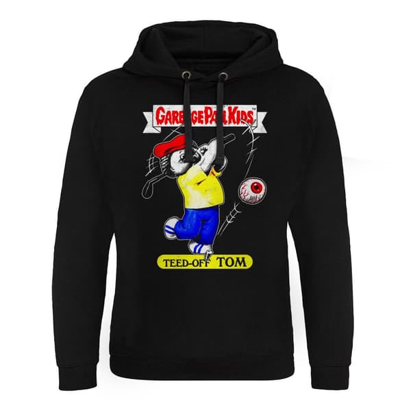 Garbage Pail Kids - Teed-Off Tom Epic Hoodie Black Small