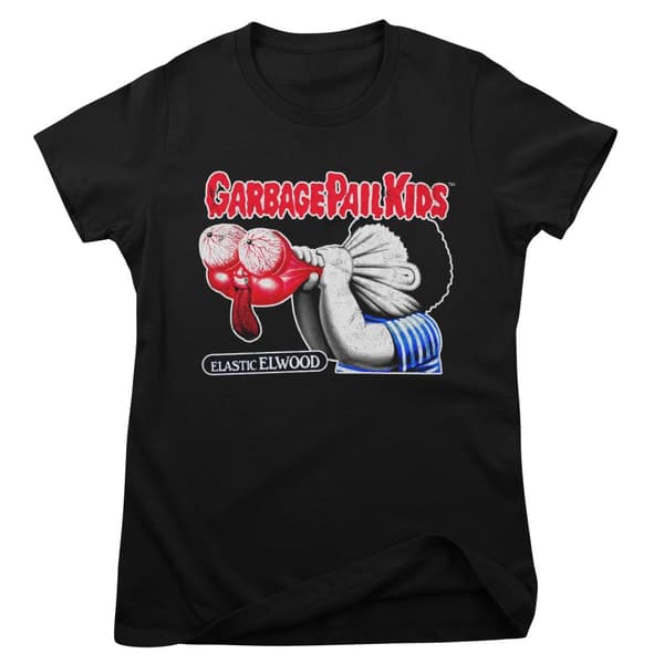 Garbage Pail Kids - Elastic Elwood Girly Tee Black Small