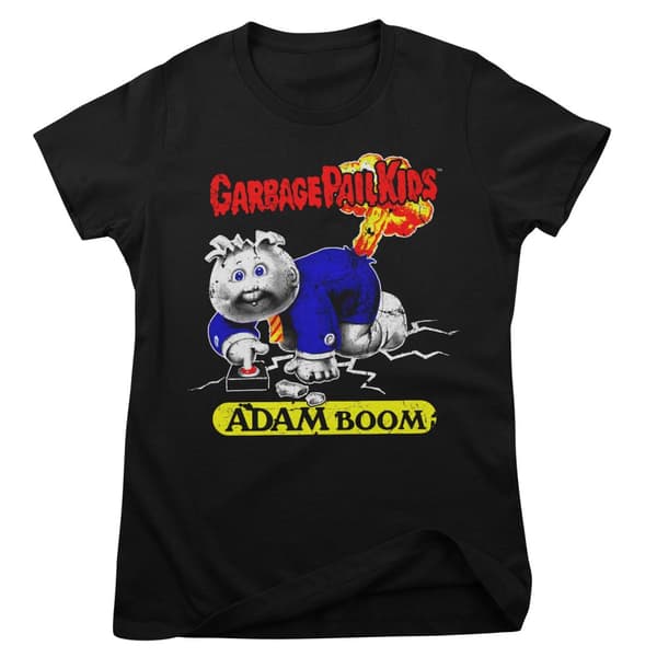 Garbage Pail Kids - Adam Boom Girly Tee Black XX-Large