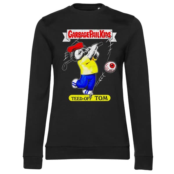 Garbage Pail Kids - Teed-Off Tom Girly Sweatshirt Black X-Large