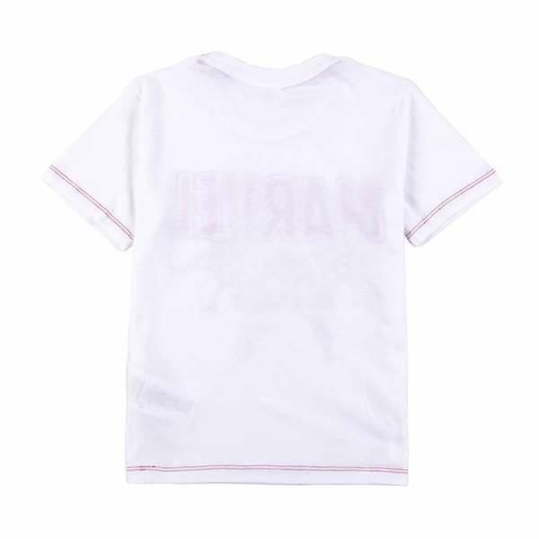 Kortærmet T-shirt til Børn Marvel Hvid - 4 år