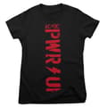 Miniatyrbild 1 av 2: AC/DC - PWR-Up Vertical Logo Girly Tee