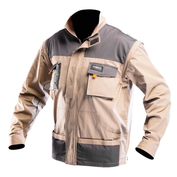2 i 1 BOMULD arbejdssweatshirt, størrelse S/48