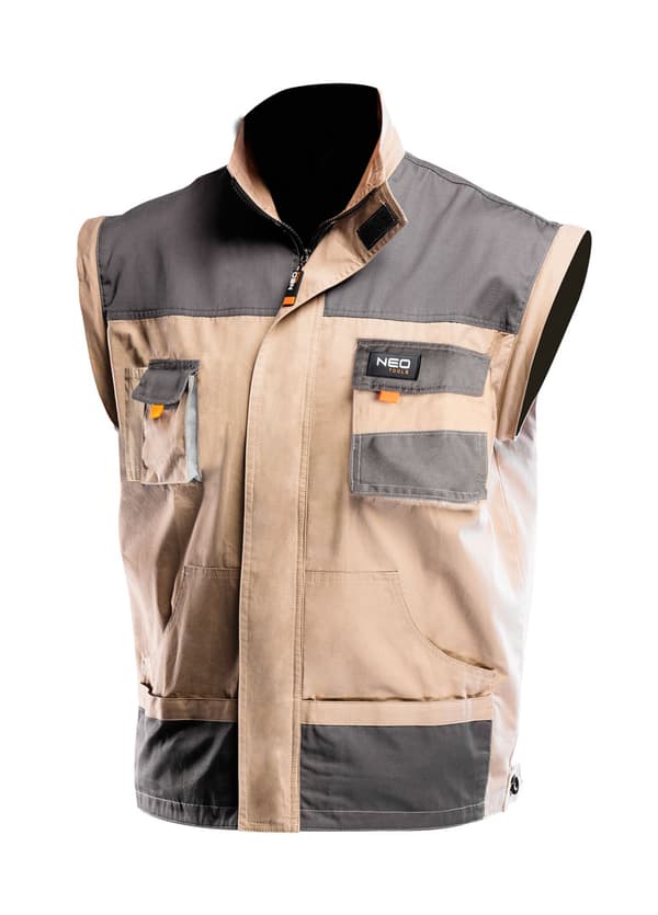 2 i 1 BOMULD arbejdssweatshirt, størrelse S/48