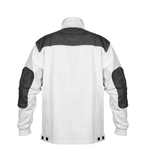 Hvid arbejdsbluse, HD, str. XXL/58