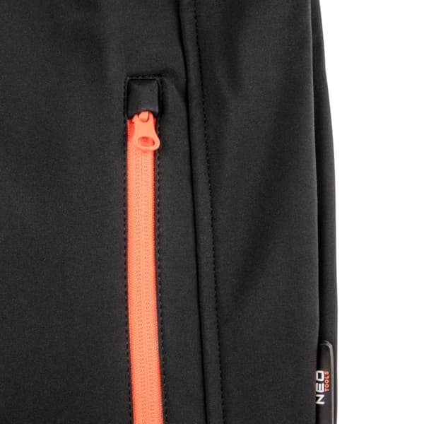 Softshell arbejdsvest, str. S