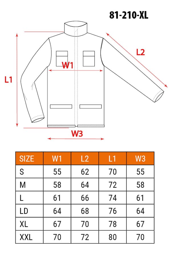 HD Work Sweatshirt, størrelse XL/56