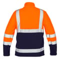 Miniatyrbillede 7 af 8: Advarsel fleece sweatshirt, orange, størrelse XXL
