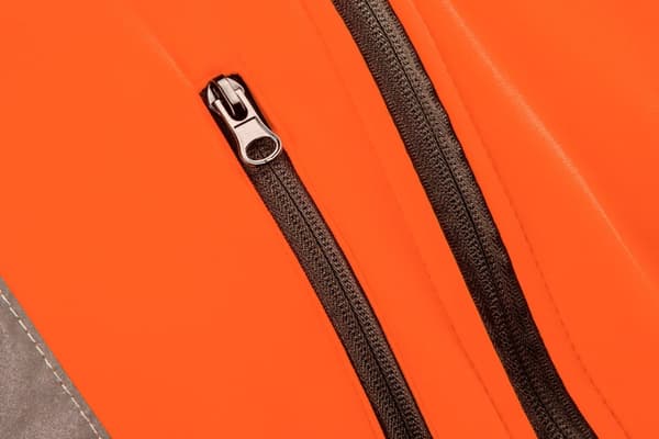 Advarsels arbejdsjakke, orange, str. XXL