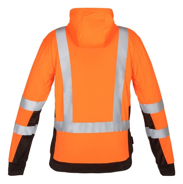 Advarsels arbejdsjakke, orange, str. XXL