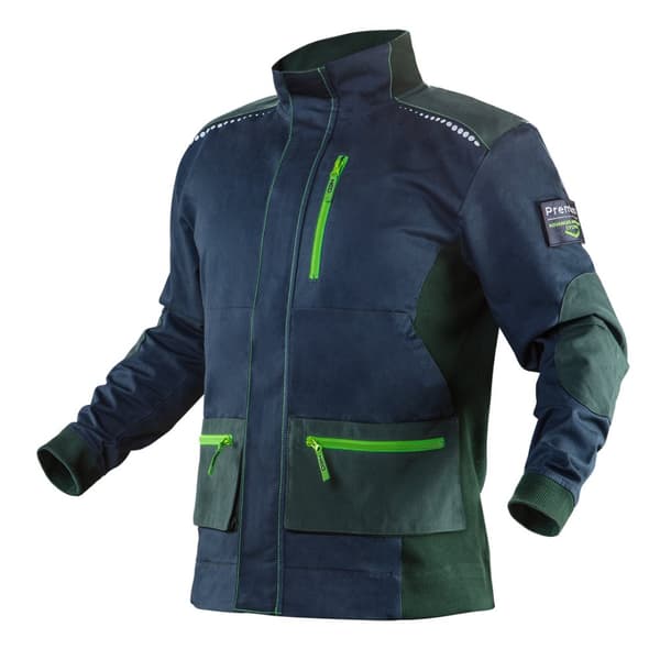 PREMIUM arbetströja, 62% bomull, 35% polyester, 3% elastan, storlek XL