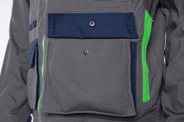 PREMIUM arbejdssweatshirt, 100% bomuld, ripstop, str. M