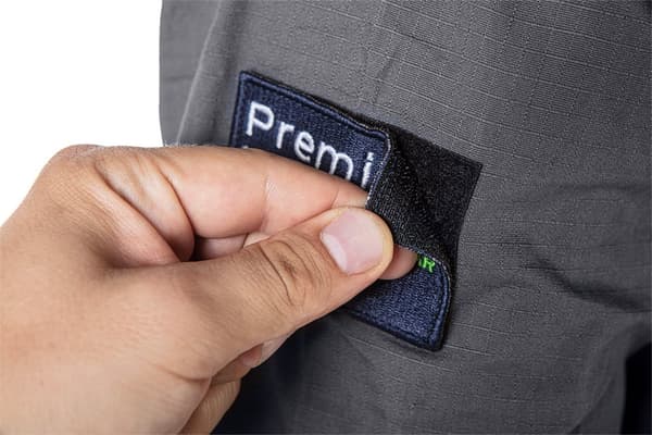 PREMIUM arbejdssweatshirt, 100% bomuld, ripstop, str. M