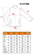Miniatyrbillede 2 af 11: PREMIUM arbejdssweatshirt, 100% bomuld, ripstop, størrelse XXXL