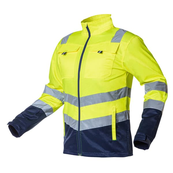 Varningströja 40% polyester, 60% bomull, 260 gsm, storlek L