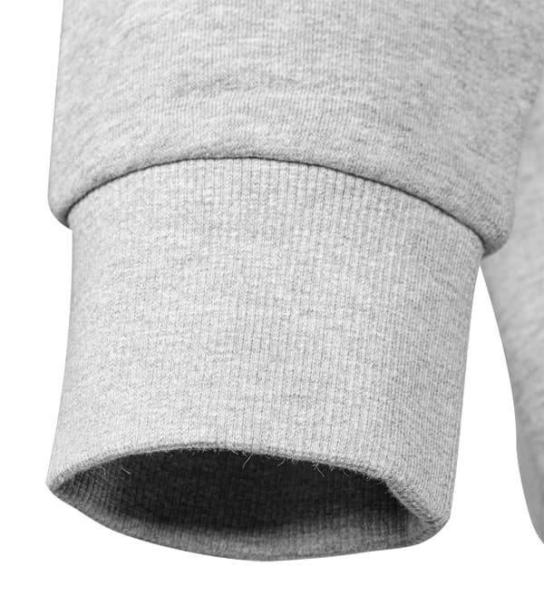 COMFORT sweatshirt, gråmeleret, str. L
