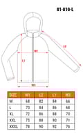 Pikkukuva 2 / 11: PU/PVC sadetakki, EN 343, koko L