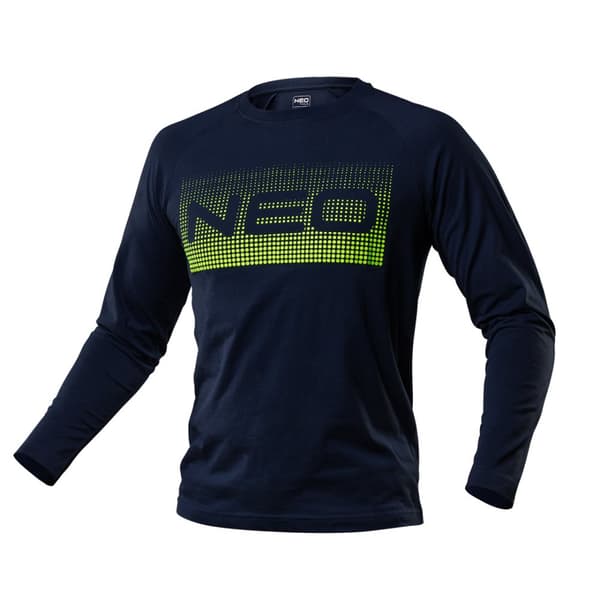 PREMIUM langærmet T-shirt, NEO print, størrelse XXXL