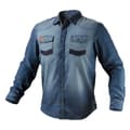 Miniatyrbillede 10 af 10: DENIM arbejdsskjorte, str. XXL