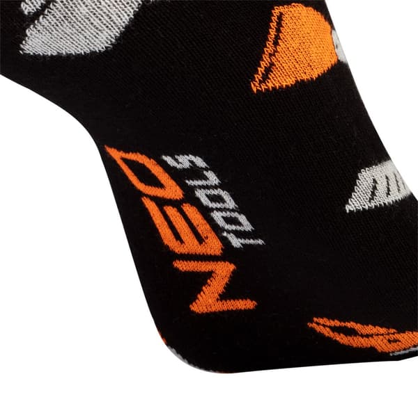 NEO TOOLS värikkäät sukat, lyhyet, koko 39-42